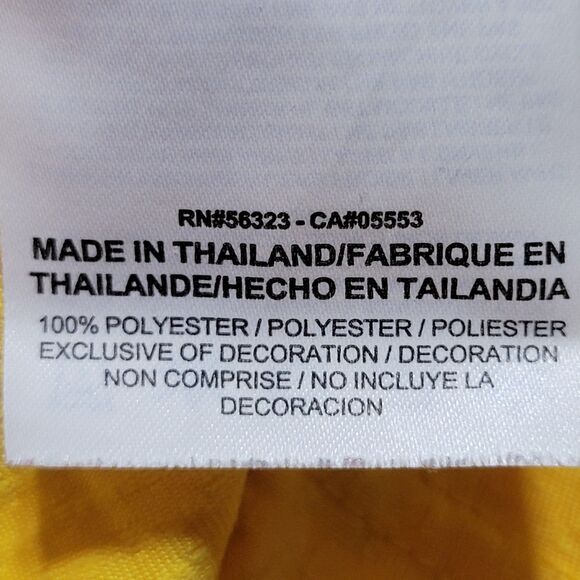 Nike Dri-Fit NBA LS Yellow Milwaukee Bucks Jersey - Size XL - Picture 7 of 7